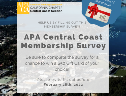2022 Membership Survey from APA Central Coast